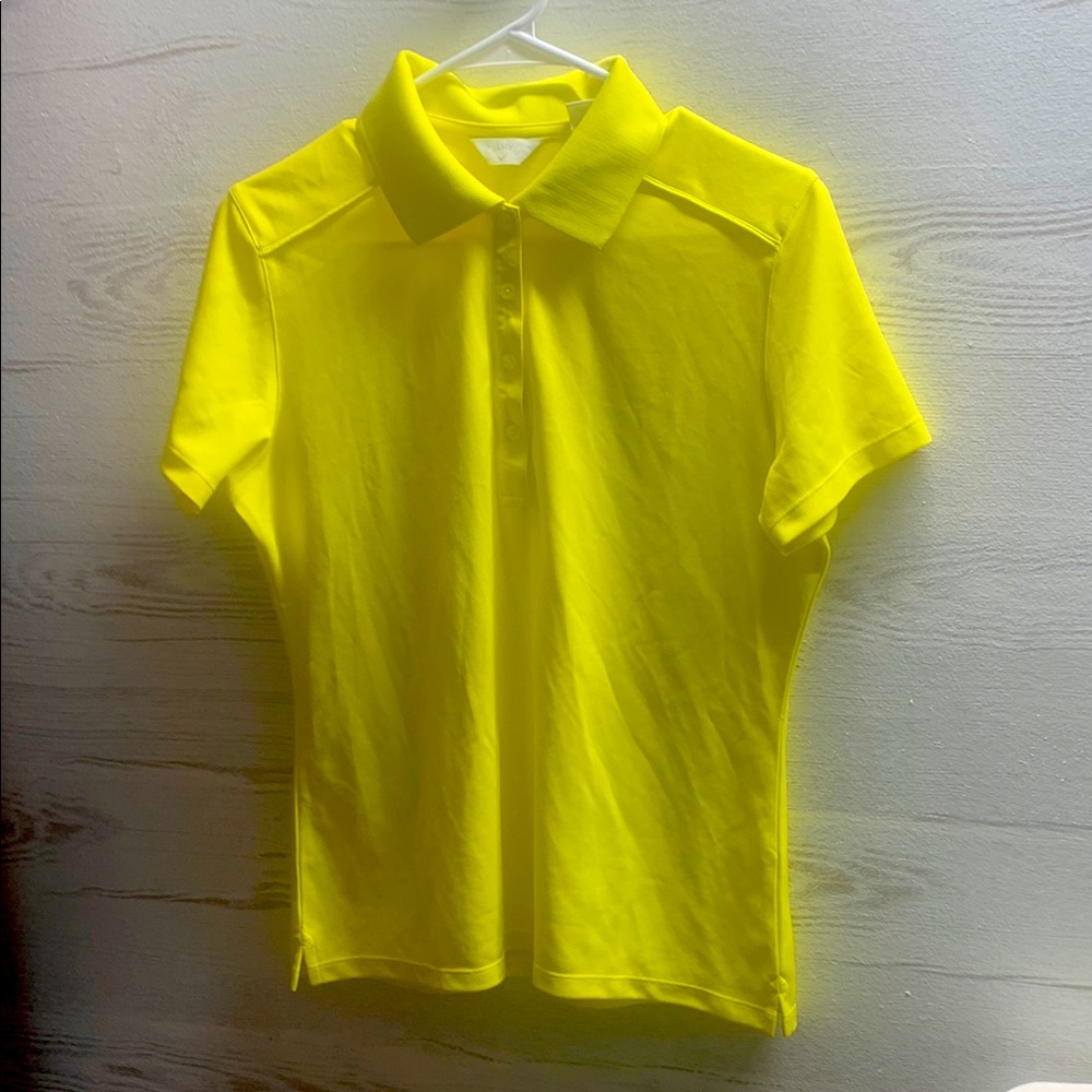 Callaway yellow polo L